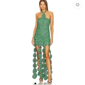 Simon Miller Beep Beep Dress in Gummy Green